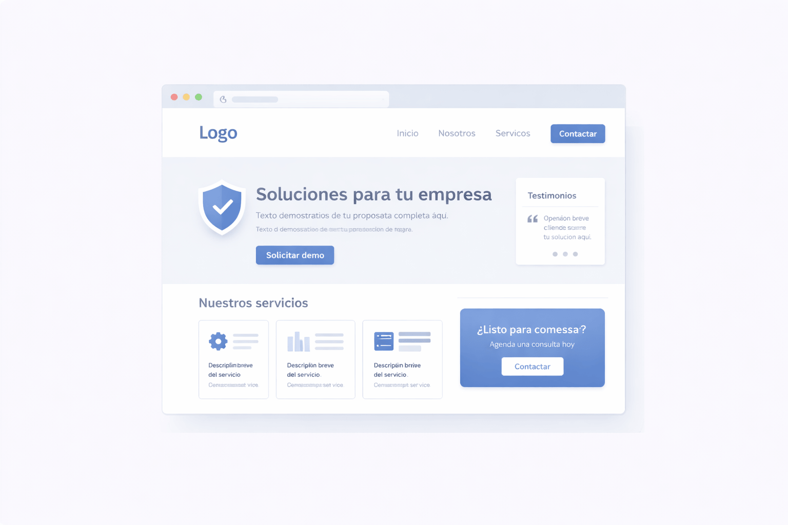Ilustración del artículo sobre web corporativa y conversión B2B